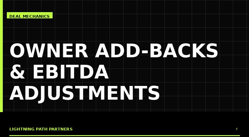 Understanding owner add-backs in agency valuation