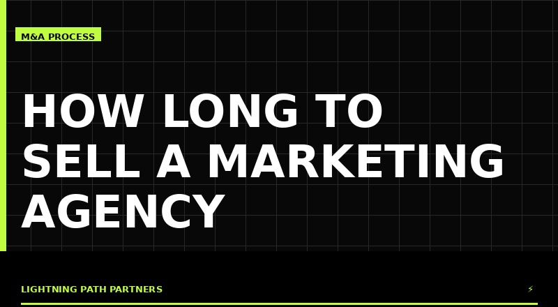 Timeline calendar showing agency sale phases