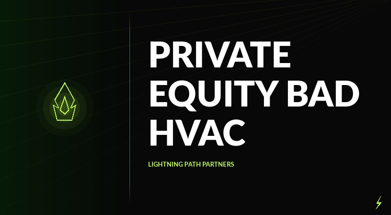 Is Private Equity Bad For Hvac Industry