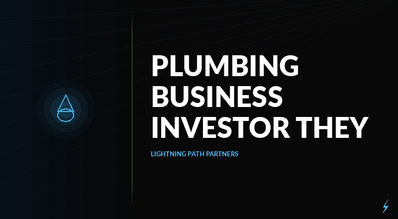 Plumbing Business Investor